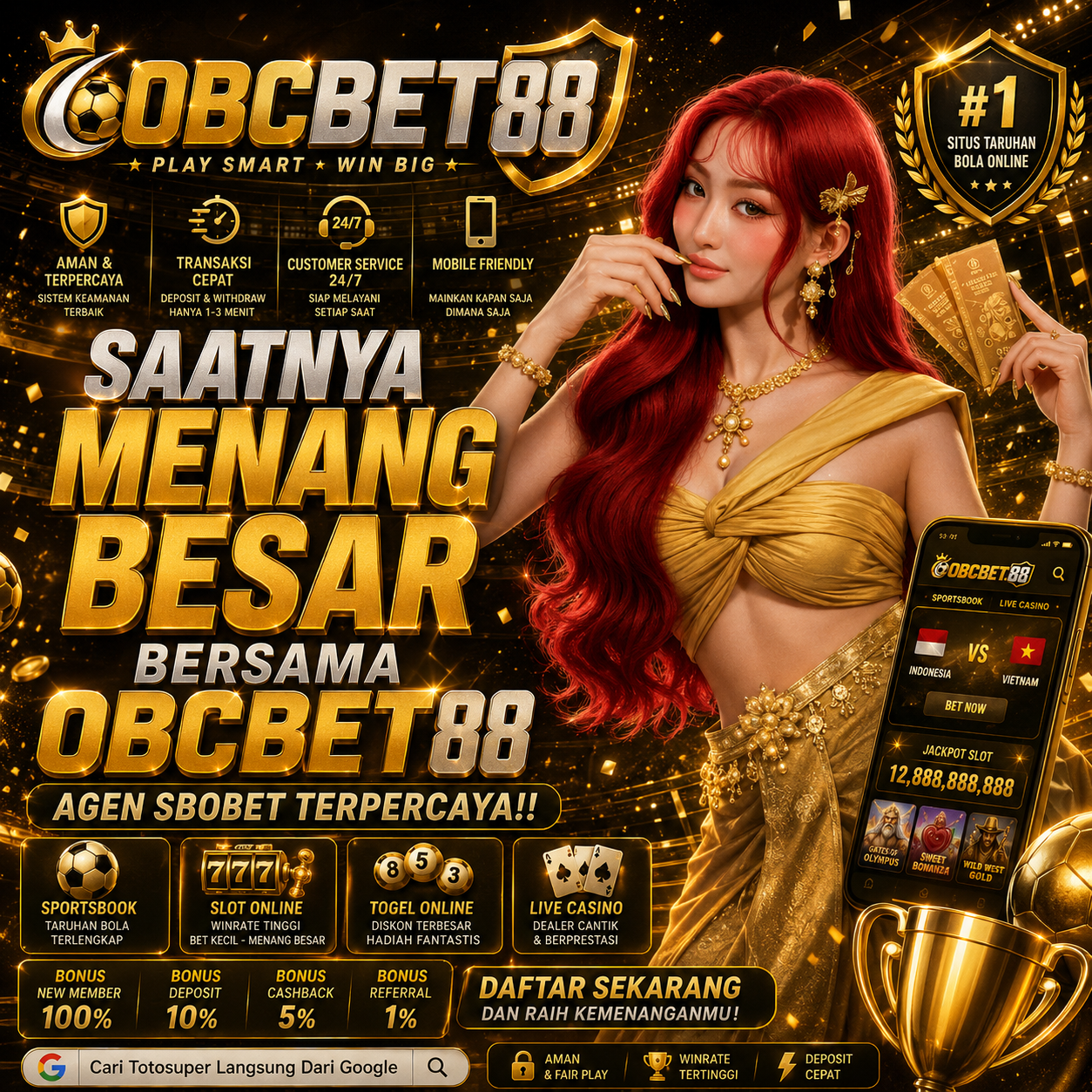 OBCBET88 Gaya Baru Pasang Bet Mix Parlay Pakai Feeling